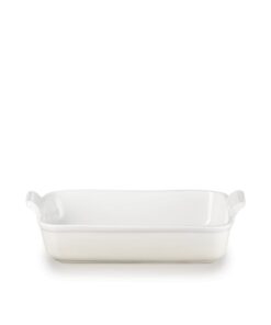 Le Creuset 3.8L Rectangular Dish - Meringue