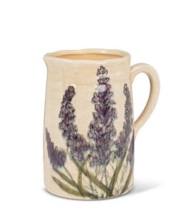 Sm Lavender Jug-8"H(56oz)