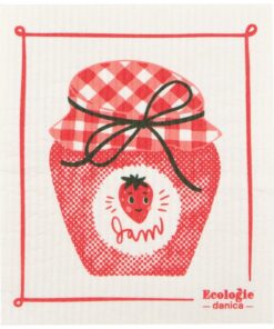 Strawberry Jam Swedish Dishcloth
