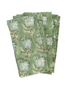 Elowen Block Print Napkins S/4