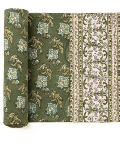 Elowen Block Print Table Runner - 108“L