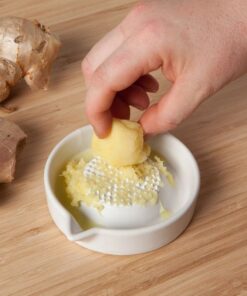 Alternative view of Ginger Grater Matte White