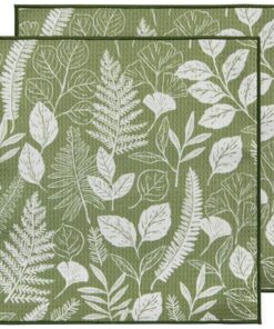 Fern & Frond Swedish Dishcloth