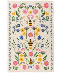 Bee Garden Dishtowel