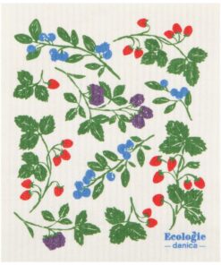 Berry Bramble Swedish Dishcloth
