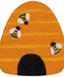Bumblebee Felt Wool Trivet