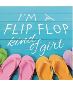 Coaster 4" Sq Flip Flop Kind