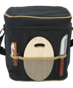 Black Divider Cooler Bag
