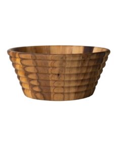 Acacia Beehive Salad Bowl