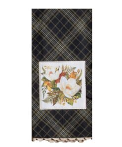 FS Plaid Patch Tea Towel