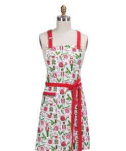 Merry Nutcrackers Chef Apron