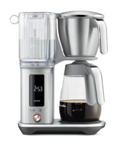 Breville the Luxe Brewer Glass Brushed Stainless