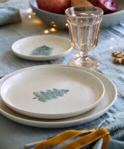 Pacifica Christmas Tree Salad/Dessert Plate Various - Image 2