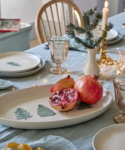 Alternative view of Christmas Tree Oval Platter
