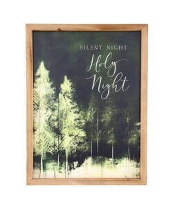 Framed Art Silent Night