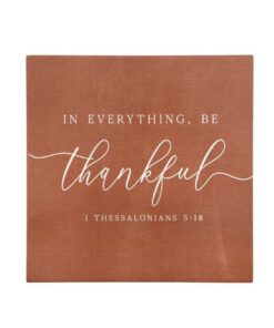 Word Block Be Thankful